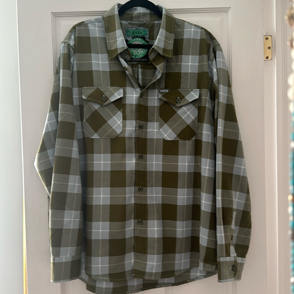 Dixxon Astoria plaid flannel men’s shirt